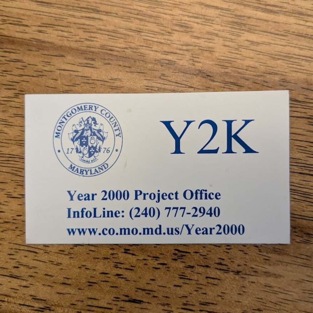 2 For $5! Vintage Y2K Project Office Magnet